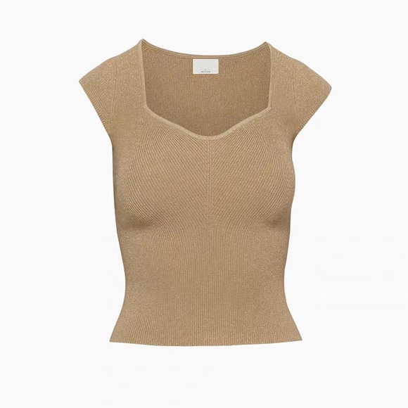 Aritzia Tan Women's Blouse - Picture 5 of 8